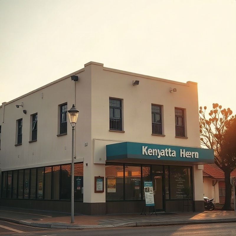 The Academyhavenk building exterior on Kenyatta Avenue, Thika
